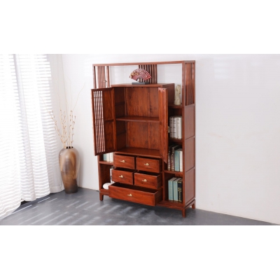 LQ0104 传承餐边酒柜 刺猬紫檀