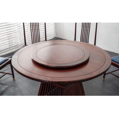 E1921 新明式餐桌带椅 柬埔寨酸枝