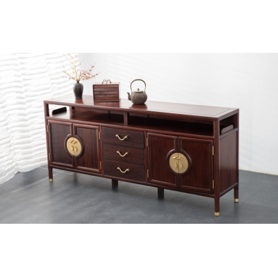 G0921上梨雅居餐边柜 柬埔寨酸枝