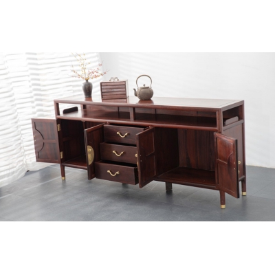 G0921上梨雅居餐边柜 柬埔寨酸枝