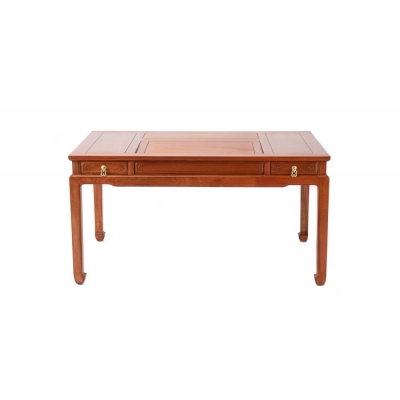 H0903 圈椅茶台带椅 大果紫檀