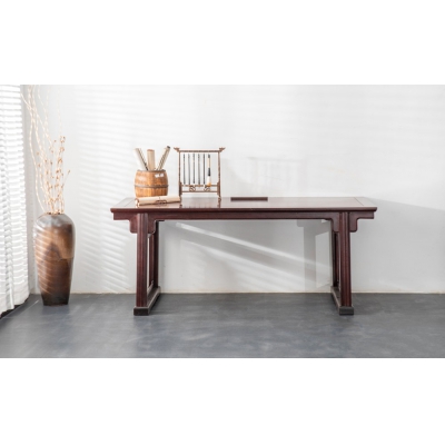 C0215 带托尼画案 染料紫檀