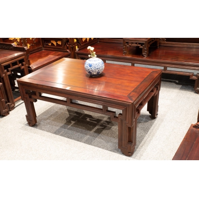 A0701-11 镶黄杨葡萄沙发 交趾黄檀