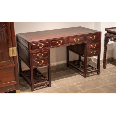 I2401 写字台 交趾黄檀