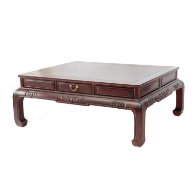 FA0315  荷花沙发 染料紫檀