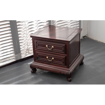 FL0215 花鸟高低床 染料紫檀